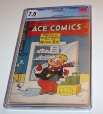 Ace Comics #58 - David McKay Publishing 1942 Golden Age Issue - CGC FN/VF 7.0