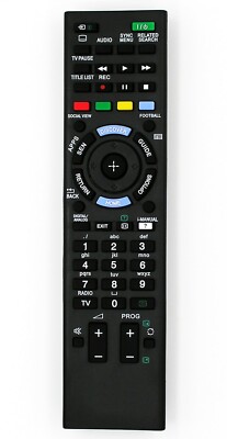 Ersatz Fernbedienung für SONY TV | KDS-55A2000 |   KDS-70R2000 |