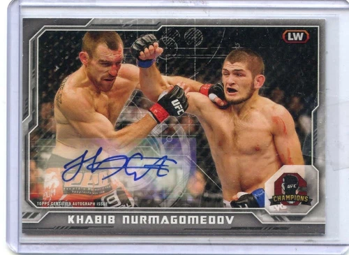 Khabib Nurmagomedov 2014 Topps UFC Champions Auto CFA-KN