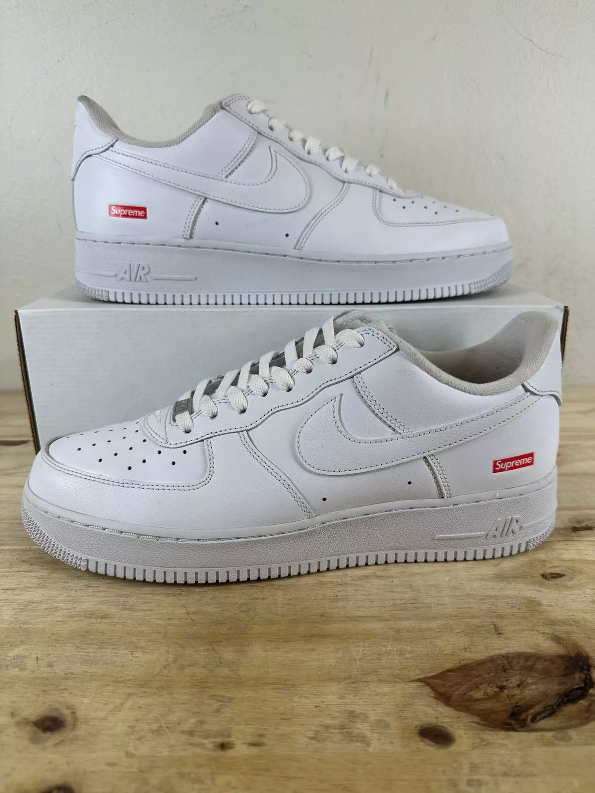Nike Air Force 1 Low Supreme Blanc Taille 12
