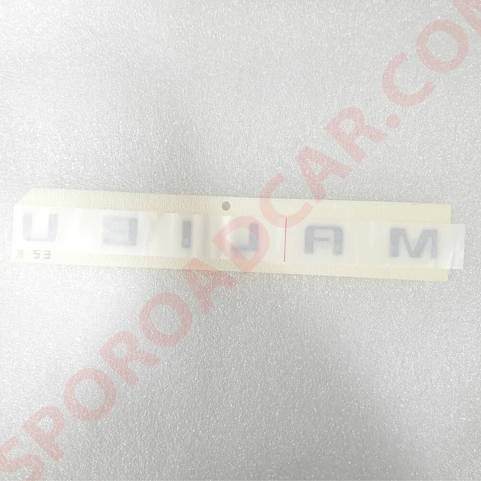 OEM Parts Front Door [MALIBU] Emblem 1ea For GM Chevrolet Malibu 2016-2021 - Image 2 of 3