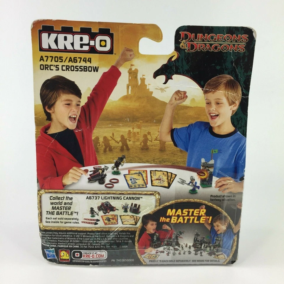 Kre-O 龙与地下城兽人弩 73 件套建筑玩具套装全新 — 第 4/4 张图片