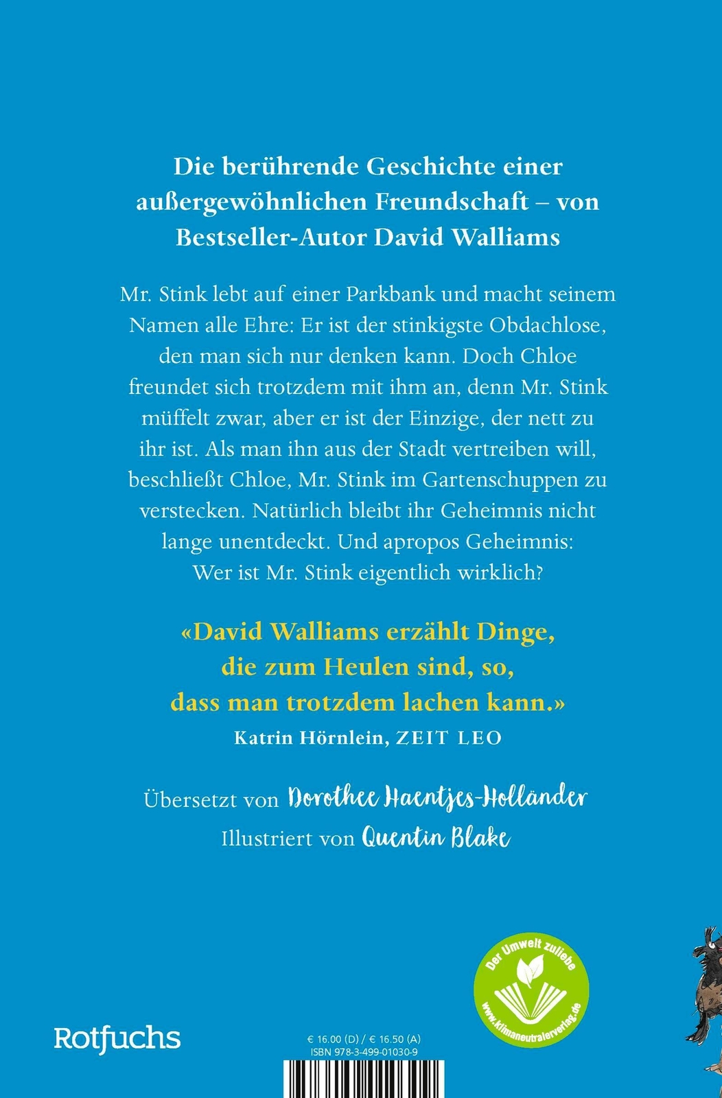 Thumbnail - David Walliams | Gestatten, Mr. Stink | Buch | Deutsch (2024) | 233 S.