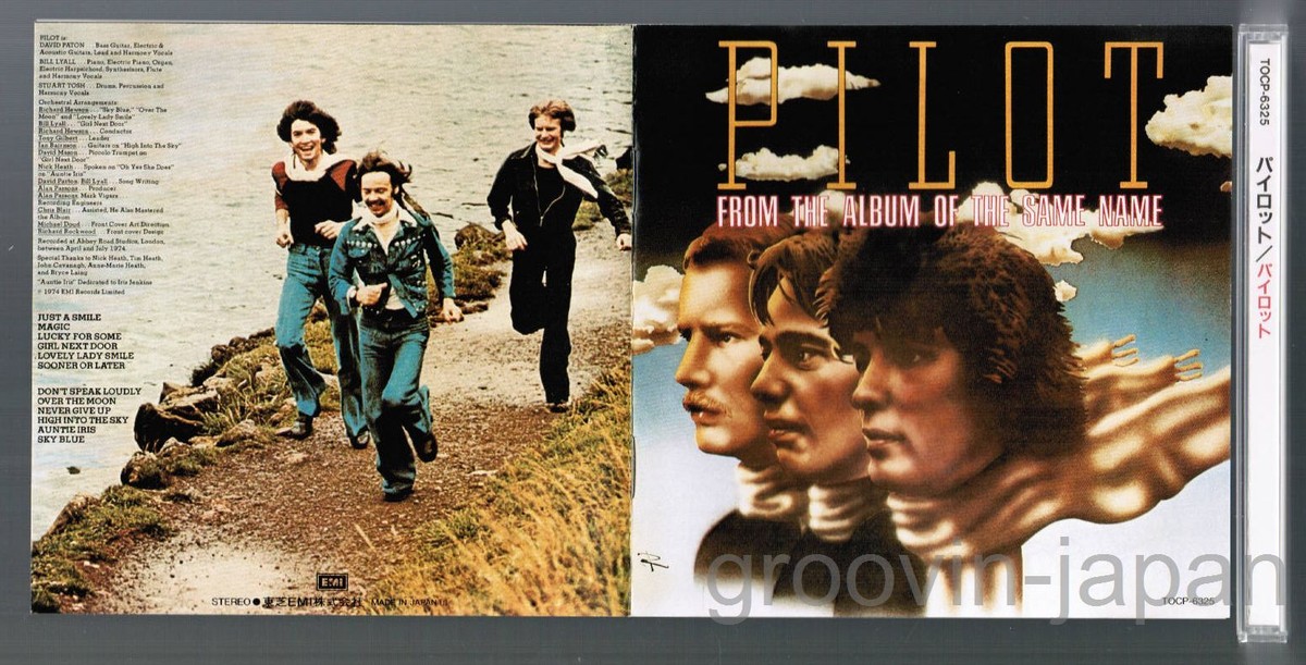 Promo PILOT From The Album Of The Same Name JAPAN CD TOCP-6325