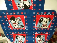 101 Dalmations Cotton Quilting Fabric 3 1/2+ yards
