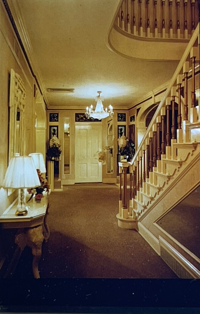Elvis Presley Graceland “Main Stair Hall” American Architecture 35mm Art  Slide | eBay