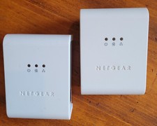  2 NETGEAR XE103 WALL-PLUGGED ETHERNET ADAPTERS - POWERLINE
