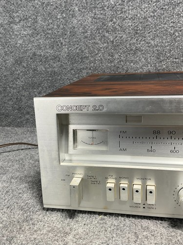 Concept Stereo Receiver AM/FM 🎵📻 2.0 Channel 20W - Brown Silver - Picture 7 of 18