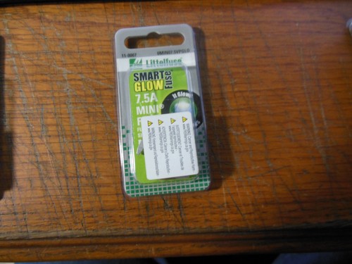 Littlefuse 11-0007 7.5A Smart Glow Mini Fuse (2PK)