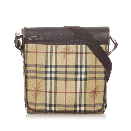 Burberry Haymarket Check Brown Beige 