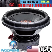 DD AUDIO 9915C-D1 15" USA MADE WOOFER 9600W DUAL 1-OHM SUBWOOFER BASS SPEAKER