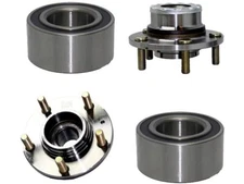 Front and Rear Wheel Hub and Bearing Kit fits Tiburon 2003-2005 81YCHM