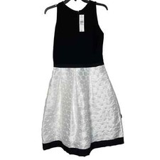 Carmen Marc Valvo Colorblock Fit & Flare Dres...
