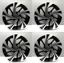 SET 4 NISSAN QASHQAI J12 20" TEKNA PLUS ALLOYS WHEELS RIMS DIAMOND CUT GENUINE