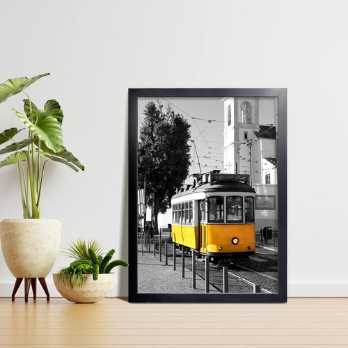 Home 20x27 Picture Frame Black, Puzzles Frame for Wall Decoration, Classic Black - Picture 4 of 7