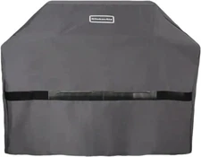 KitchenAid Large Grill Cover Fits Both 3 And 4 Burner Grills Weatherproof Grey