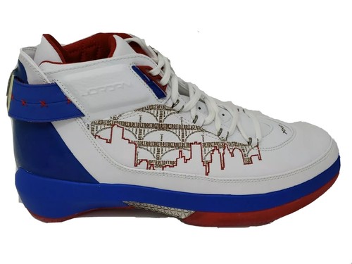 Air Jordan 22 (XX2 or XXII) PE - Detroit Pistons (White / Varsity Royal -  Varsity Red) • KicksOnFire.com