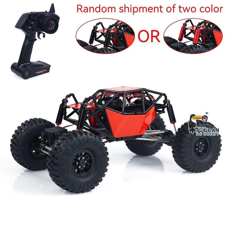 US Stock 1/10 Scale Off-road Truck 4*4 RC Rock Crawler Electric Truck RTR Model