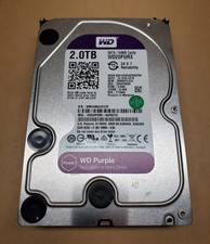 2TB Western Digital Purple WD20PURX-64P6ZY0 SATA 3.5" HD | Tested