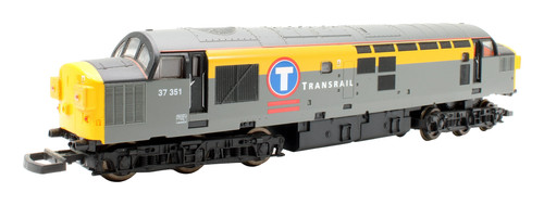 LIMA SPUR OO L205193 DIESELLOK TRANSRAIL GRAU CLASS 37 "37351" | Condition: Used