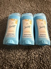 Secret Deodorant Spring Breeze Solid 2.6 oz -  THREE PACK 