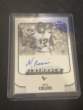 2025 Topps Chrome - Autographs Nico Collins Flashback