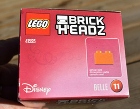 LEGO BRICK HEADZ 41595 BELLE 11 BEAUTY & THE BEAST DISNEY 139 PCS NEW SEALED B17