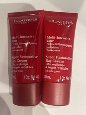 Clarins Super Restorative day cream 60ml (2 x 30ml) New sealed