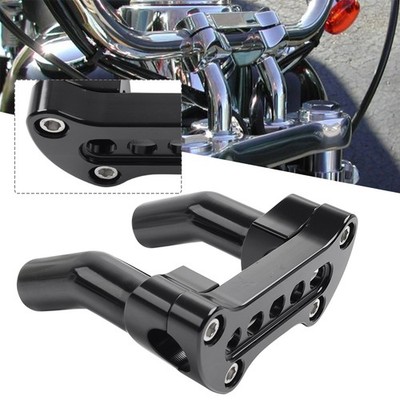 4'' hoher Pullback-Lenker-Riser 1'' Klemme für Harley Dyna Super Glide FXD