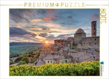 CALVENDO Puzzle Volterra in der Toskana  1000 Teile Lege-Gr  e 64x48cm Foto-Puz
