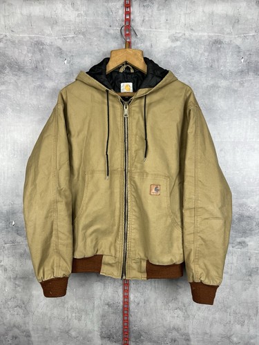 Vintage Carhartt Duck Canvas Hoodie Herren Jacke Gr. M - Bild 2 von 15