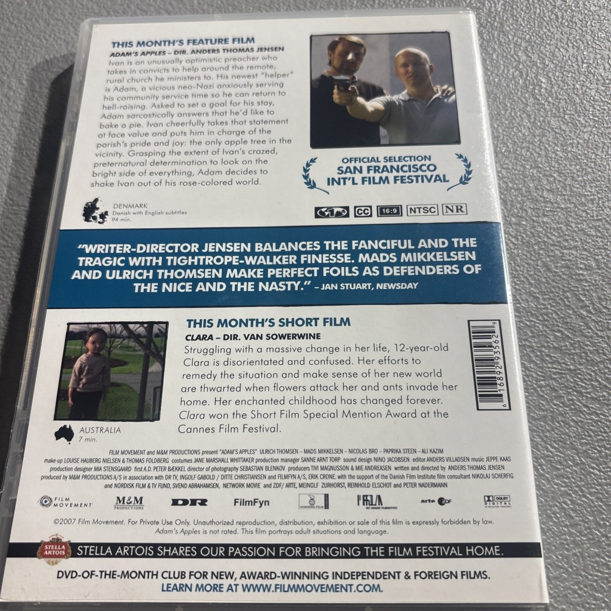 アダムズ・アップル DVD Amazon.co.jp: Adams Æbler/Adam's Apple[日本語字幕無][PAL