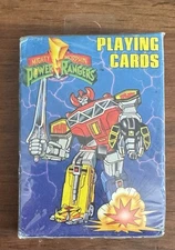 Vintage 1994 Sealed Power Ranger Playing Cards