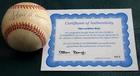 Hank Aaron / Atlanta Braves Autographed Rawlings Baseball with COA