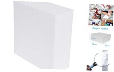 Silverlake 10x10x4 Craft Foam for Styrofoam Block - 1 Count - White