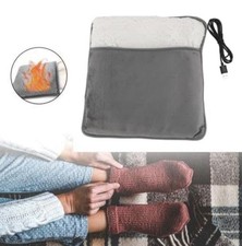 USB Electric Heating Pad Winter Warmer - Foot Warmer, Flannel, Fleece Fabric