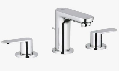 Grohe 2019900A Eurosmart Cosmopolitan 8-inch Widespread Two-Handle S-Size Faucet