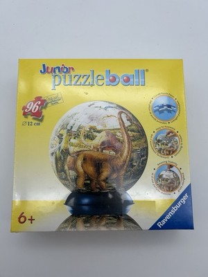 Junior Puzzleball  Ravensburger  Dinosaur 96 Piece 5  3D Puzzle Globe New