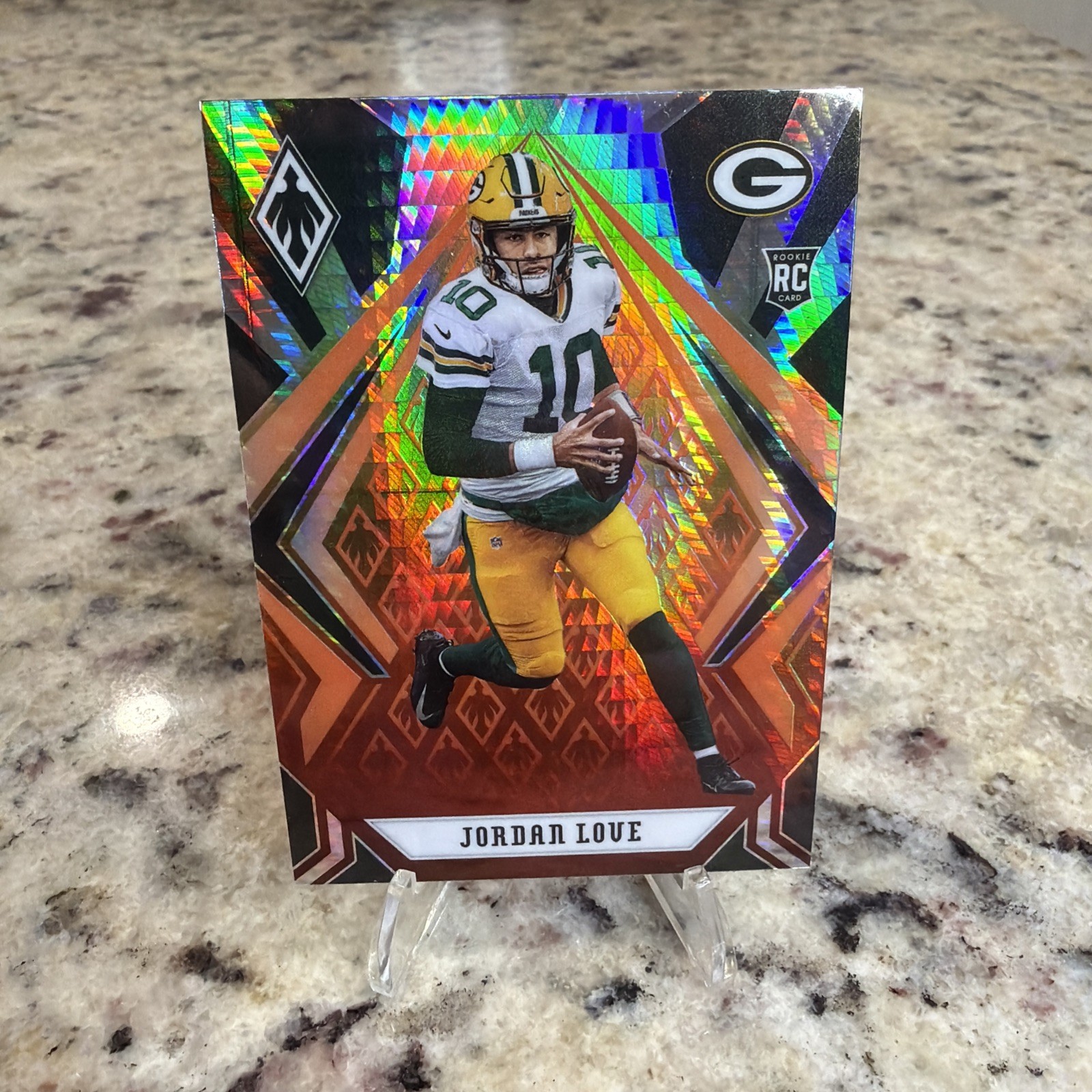 2020 Panini Phoenix - Rookies Jordan Love #104 Fire Burst (RC) SP