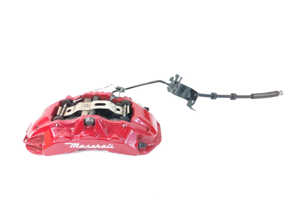 Juego de pinzas de freno delanteras traseras derecha izquierda Maserati Ghibli 2019 M156E tracción trasera 3,0 OEM Foto 4 de 4