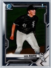 2021 Bowman Draft #BDC-43 Wes Kath Chrome *WS