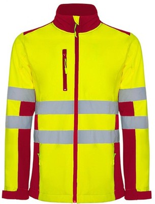 Antares Hi-Viz Softshell Jacke mit Reflektionsstreifen | Roly Workwear | HV9303