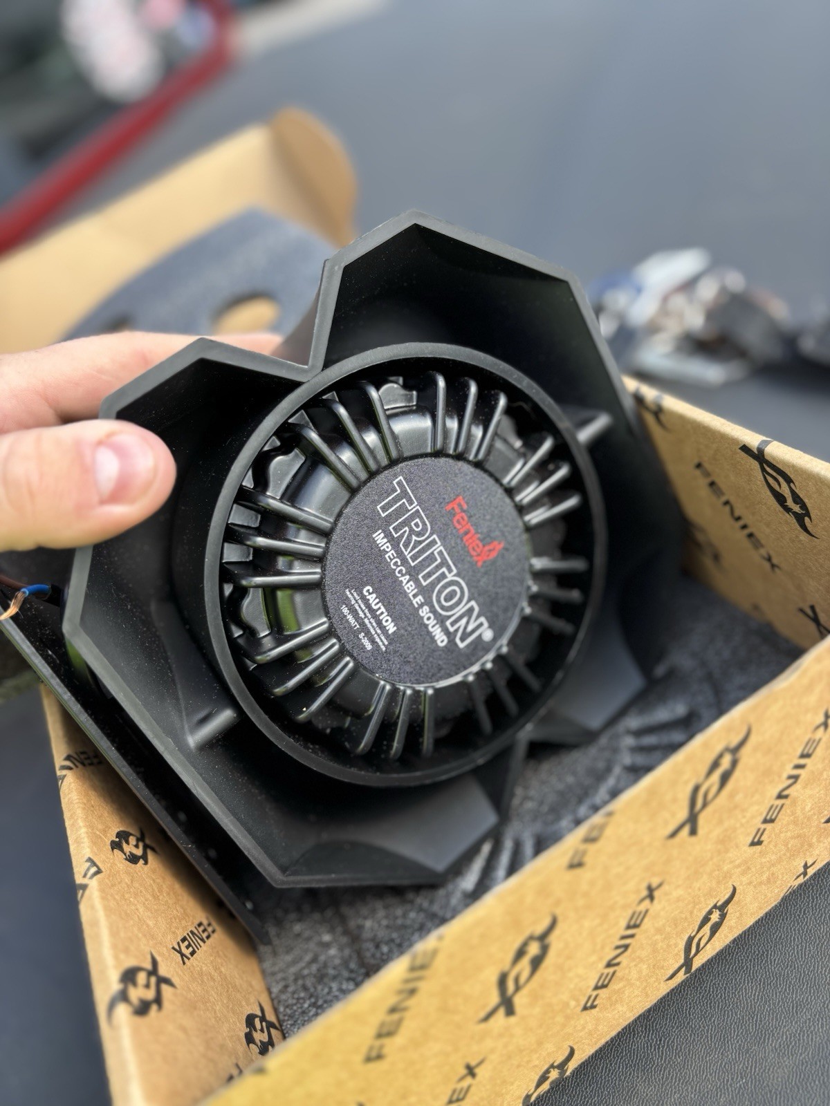 Feniex Typhoon Siren Controller Kit w/ Speaker, Control Unit