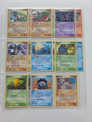 Pokemon Karten EX Legend Maker Sammlung Lot Bundle Teil-Set Master Set DE