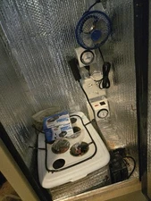 Complete indoor grow equipment, Lights,Pumps, Jars,Filters,Heaters,Chillers etc.