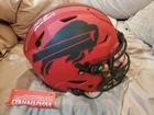 Josh Allen Autographed Buffalo Bills 'RAVE' Authentic Speedflex Helmet Beckett