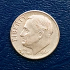 1964-D Roosevelt Silver Dime, AU Condition, Old US Silver Ten Cents E26