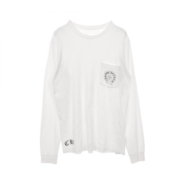 Chrome Hearts CH Horseshoe Print Mens Cut & Sew Top Clothing