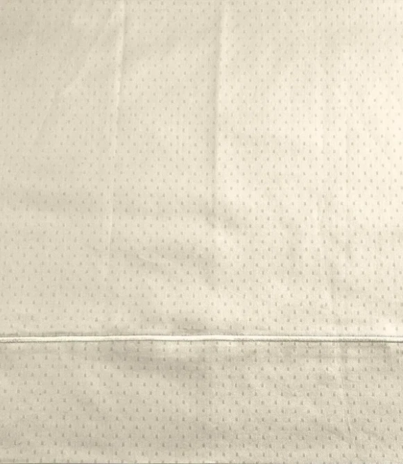 Sferra Marcus Dot Ivory King Sheet Set 4 PC 100% Pima Cotton Sateen 400TC NEW - Image 3 of 4