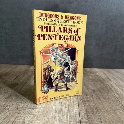 Dungeons and Dragons Endless Quest Book | Pillars of Pentegarn | Rose Estes